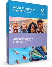 Adobe Photoshop & Premiere Elements 2023 DE WIN/MAC NEU Unbegrenzte Laufzeit
