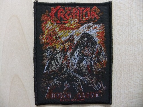 Kreator dying alive aufnäher - alive,
