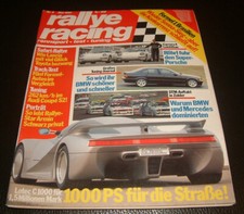 Rallye Racing 5/91 Audi S2, VR6 VW, Alpine 610 turbo, Alfa 33, BMW Tuning