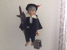 2 hochwertige Marionetten Nachtwächter und Zauberer