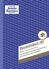 AVERY Zweckform Formularbuch "Haushaltsbuch" A5 36 Blatt