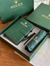ROLEX Green Gift Set Notebook