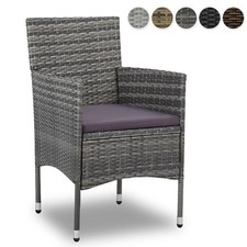 2er 4er polyrattan - 2er/4er, gartenstuhl