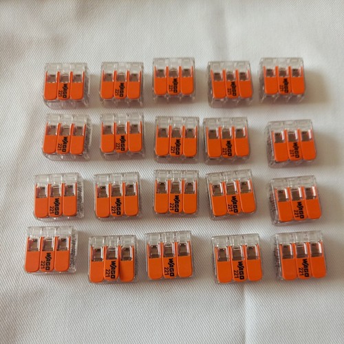 20x wago klemmen hebelklemme - wago,