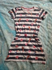 Shirtkleid Sommerkleid Mädchen, Tchibo, Dschungeldesign, Gr. 122/128, top!