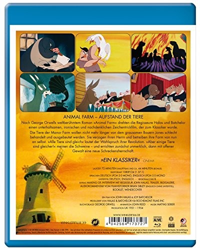 Blu ray animal farm - animal, aufstand