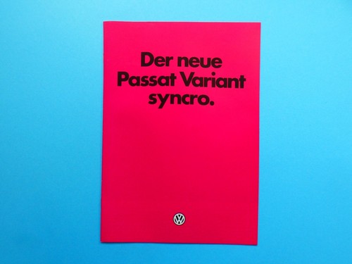 Prospekt katalog vw passat - /,