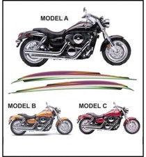 Aufkleber VN 1500 Mean Streak 2002 Kompatibles Kit