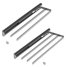 Kesseböhmer Teleskop-Handtuchauszug Handtuchhalter ausziehbar Handtuchstange