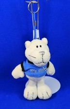 NICI sports GOLF LÖWE weiß Plüsch T-Shirt blau Anhänger 15 cm selten