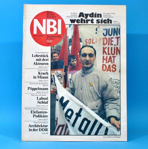 Ddr nbi 1987 zirkus aeros - 1987,