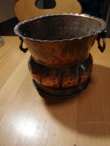 Kupfer topf antik vintage sehr - kupfer,