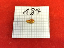 #187 Goldnugget Alaska Yukon Gold Nugget 0,155 Gramm Złoto Nuggets Gold Münze