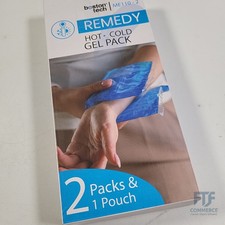 REMEDY Gelbeutel für Kälte und Hitze, 29 x 12 cm, inklusive 1 Stoffhü... ME110-2