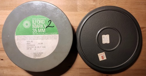 Filmdosen metall ilford - 2,
