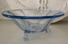 Art Deko Glas Schale England