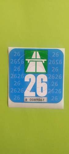 Vignette schweiz autobahn 2026 - vignette,
