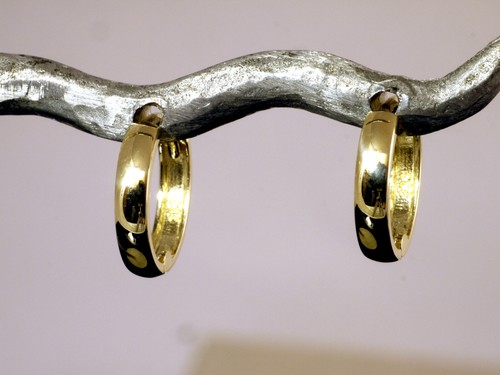 333 gold kleine creolen - 333,