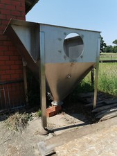 Edelstahl, XXL- Trichter Großküche Futtertrichter Pferde ca. 1 000 Liter