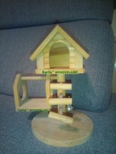 KARLIE Wonderland Baumhaus Hamster Hamsterhaus Baumhaus Klettern Echtholz