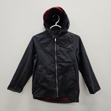 Barbour Jungen Kinder Orta Wachs wasserdicht Wachskapuze Jacke Mantel Medium 8 9 Jahre alt