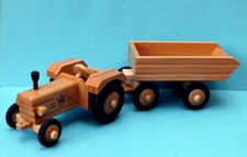 Holzspielzeug Holztraktor ohne