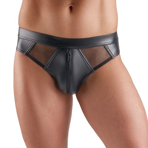 Sexy herren slip wetlook - slip,