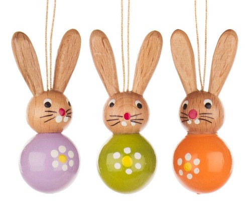 Behang hasen farbig - 3,