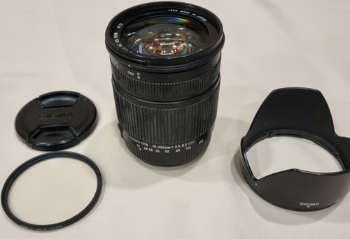 Sigma 250mm 6 3 os - dc, 18-250mm/3,5-6,3