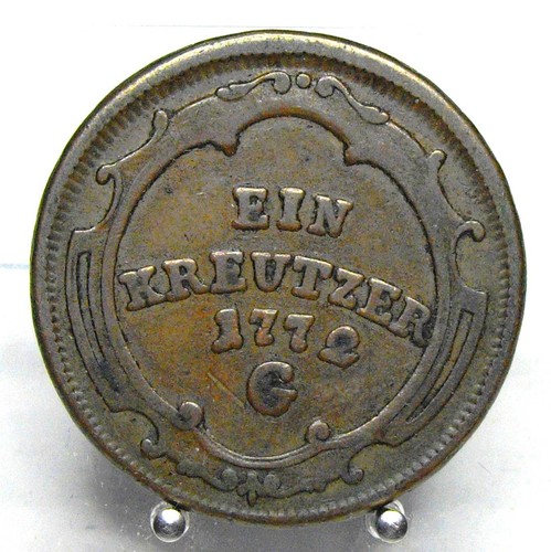 Selten kreuzer 1772 g - kreuzer,