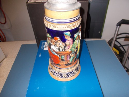 Alter bierkrug mit - bierkrug,