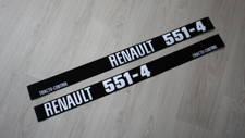 Renault Aufkleber Traktor 551-4