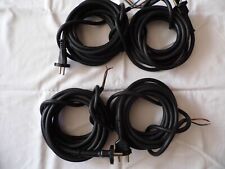 4 x 2 - Polig Anschlussleitung Zuleitung mit Stecker Netzkabel Stromkabel