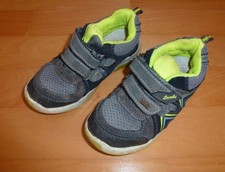 Lurchi Tex  Salamander Jungen Schuhe Halbschuhe Gr. 28  Sneaker  Grau / Grün