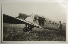 Altes Foto Flugzeug D. V. S