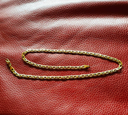 Herren halskette 585 gelbgold - herren,