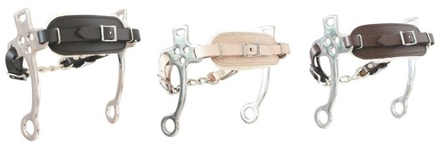 Hackamore ledernasenstück - hackamore,