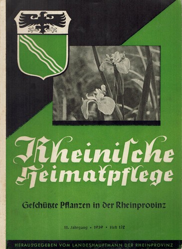 Rheinische heimatpflege 1939 - rheinische,