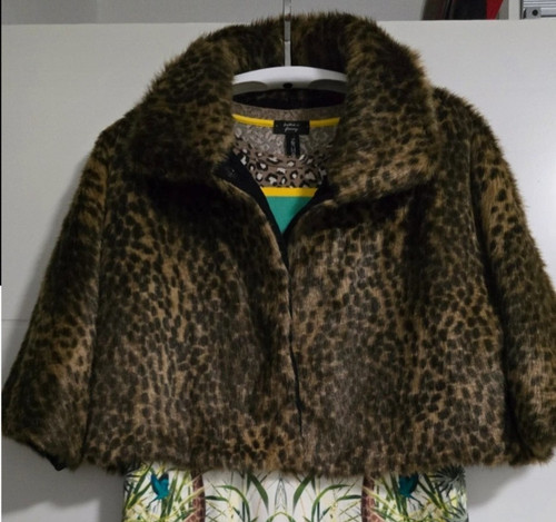 Webpelzjacke von marc cain - webpelzjacke,