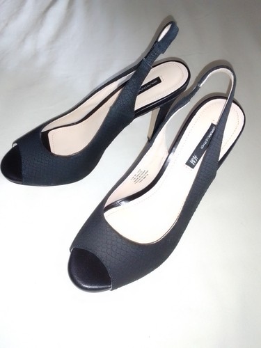 Slingback peeptoe pumps - h&m,