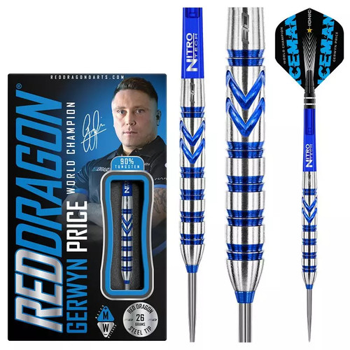 Red dragon gerwyn price - dragon, blue
