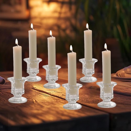 6pcs votiv kerzenhalter - 6pcs, glas