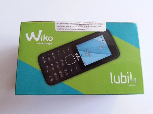 Wiko lubi4 schwarz - weiss, neu
