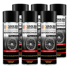 Reifenpflege 6x 400ml Reifenspray Reifenglanz Gummipflege Tire Shine 