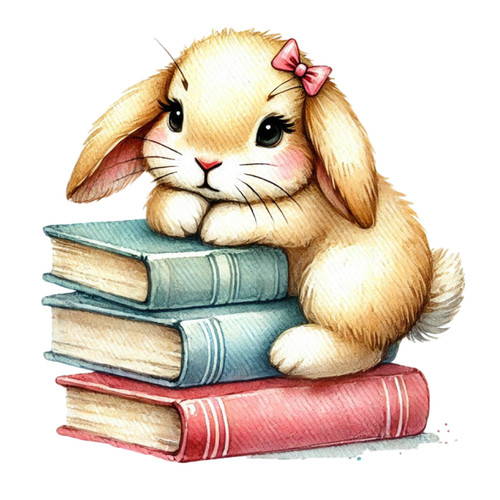 Wandtattoo aufkleber hase - wandtattoo,