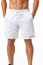 White tennis shorts with