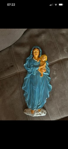 Religiöse figur madonna mit - figur,