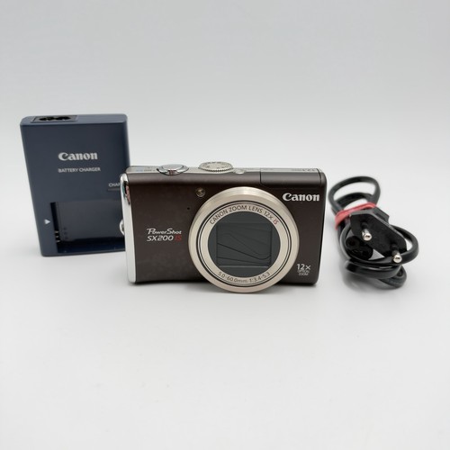 Canon powershot sx200 braun - is,