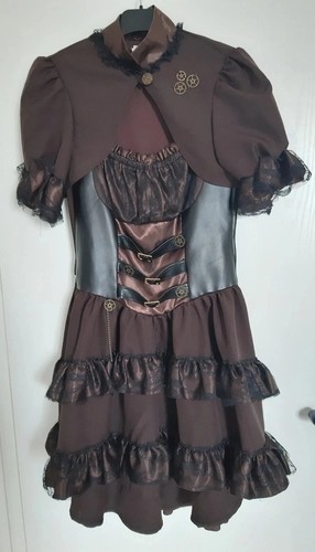 Steampunk kostüm 38 kleid - steampunk,