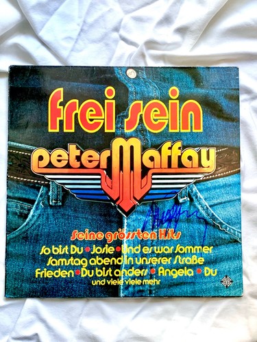 Peter maffay original signiert - original,